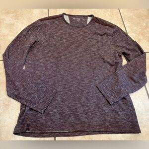 John Varvatos Brown Long Sleeve Top. Size: Large